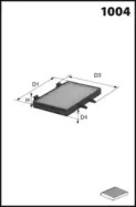 LUCAS FILTERS lfcp240 -  Фильтр воздуха в салоне
